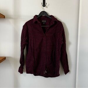 90s Woolrich Vintage Red Plaid Flannel Women's Large